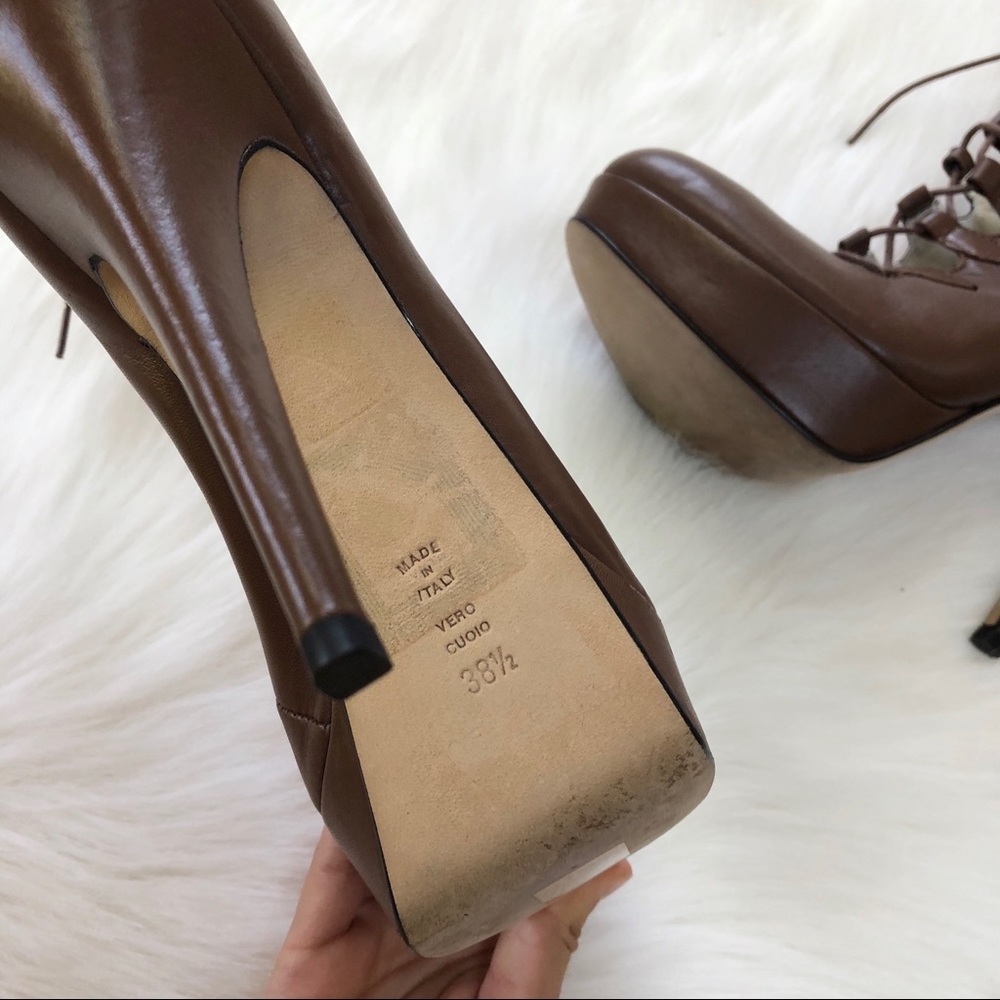 Leather Heels - Picture 3 of 4